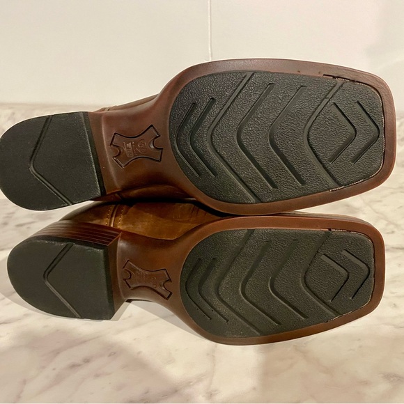 Ariat VentTEK Ultra Women's Heeled Boots - Brown and Teal - Picture 5 of 9